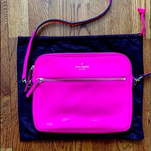 Kate Spade hot pink crossbody bag